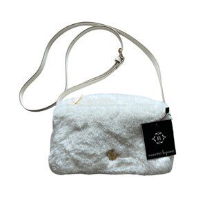 Nanette Lepore - Riya Crossbody Handbag - White Fur - NWT